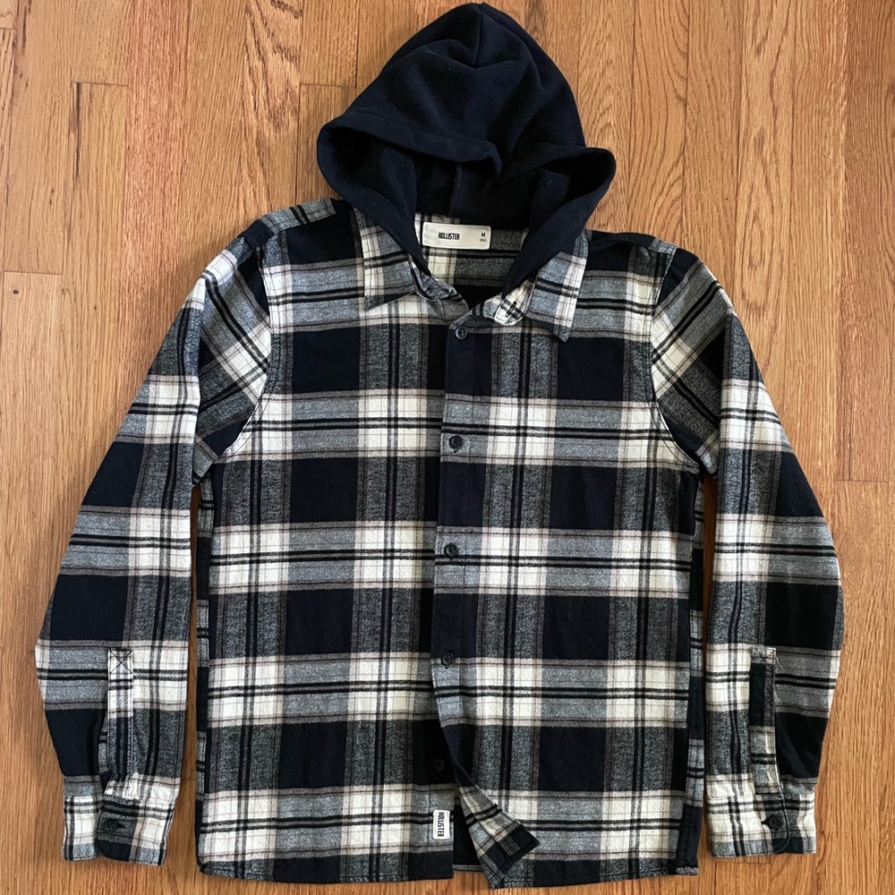 Hollister Men’s Long Sleeve Flannel Shirt